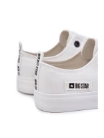 Pánské tenisky z materiálu Big Star Bílé model 21594567 - Big Star Shoes