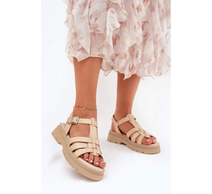Sandále model 211952 Krok vo veľkom štýle Sandále model 211952 Krok vo veľkom štýle