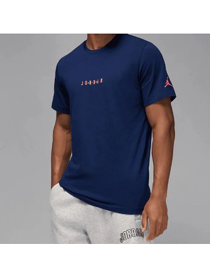 Pánske športové tričko Air Jordan Jumpman Embroidered Air Crew, tmavomodré – DM3182-492 Pánske športové tričko Air Jordan Jumpman Embroidered Air Crew, tmavomodré – DM3182-492