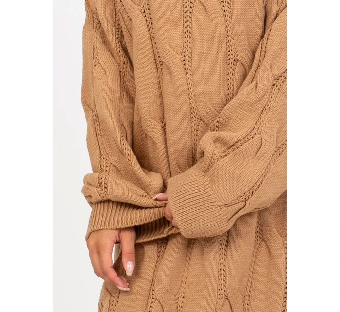 Dámsky sveter LC SW 0297 ťava