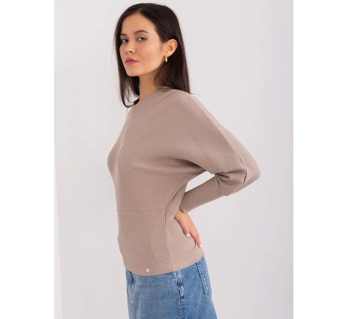 Bluzka RV BZ model 19034261 ciemny bezowy - FPrice