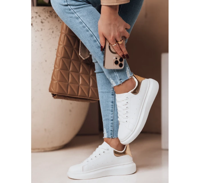 Dámské sportovní tenisky gold Dstreet model 21983902 - FashionStreet Dámské sportovní tenisky gold Dstreet model 21983902 - FashionStreet