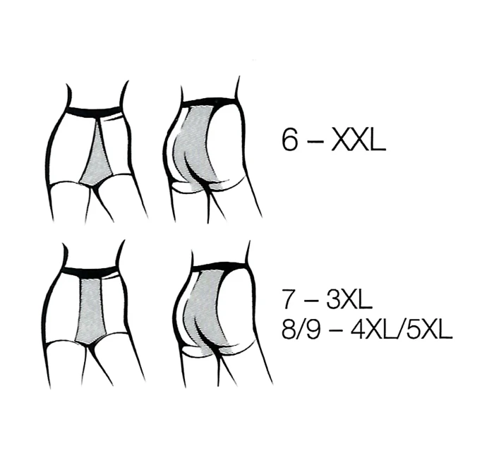 Zimné pančuchy 162 Mikrovlákno čierne extra plus - GABRIELLA