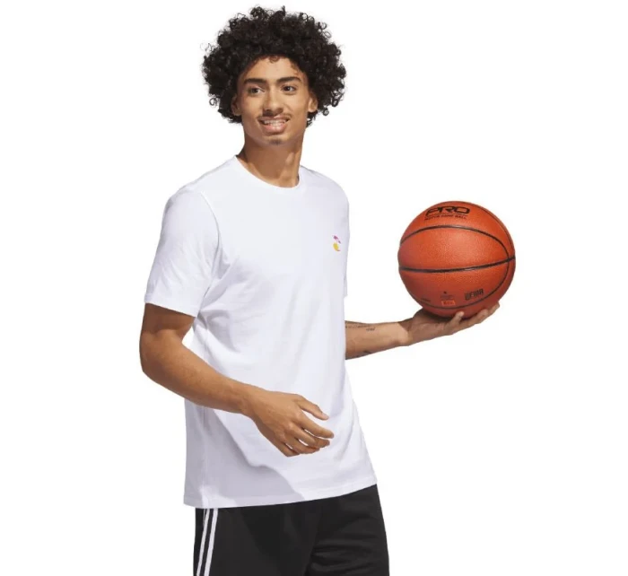 Adidas Lil Stripe Spring Break Graphic Basketbalové tričko s krátkym rukávom M IC1868