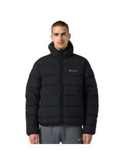 Champion pánska bunda s kapucňou čierna 221548 KK001 pánska