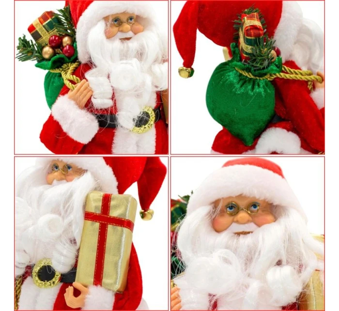 Vianočné dekoratívne mickey stojace deluxe 30cm RED detské Vianočné dekoratívne mickey stojace deluxe 30cm RED detské