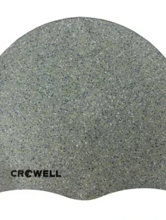 Silikónová plavecká čiapka Crowell Recyklácia Pearl silver col.2
