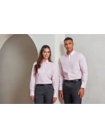 PR 338 Oxford pruhovaná halenka s dlouhým rukávem model 22483468 - Premier PR 338 Oxford pruhovaná halenka s dlouhým rukávem model 22483468 - Premier
