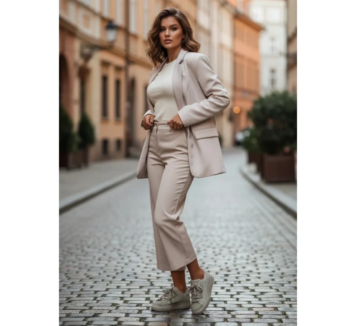 Ozdobené dámské tenisky zelené Calissea