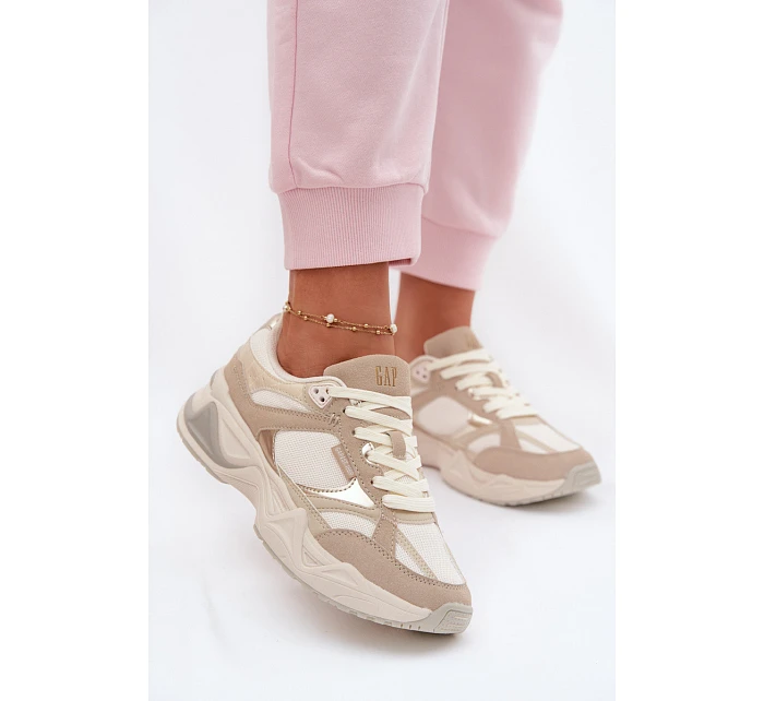 Dámské tenisky na platformě  Béžové model 22074783 - GAP