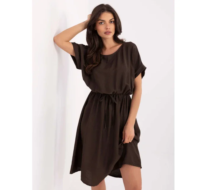 Sukienka MI SK model 21191013 ciemny brązowy - FPrice