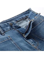 Dámske džínsy s vysokým pásom NAX NAX DAWEA dk.metal blue Dámske džínsy s vysokým pásom NAX NAX DAWEA dk.metal blue