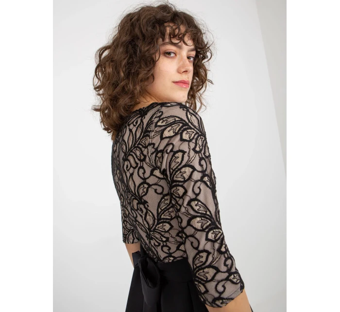 Dámske šaty LK SK 506589 3.05P čierna - FPrice