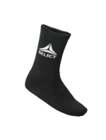 Futbalové tréningové ponožky SELECT black short 3-pack