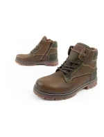 Mid pánské boty boots smart leather green brown model 21420822 - Wrangler