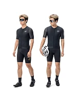 Cyklistický dres model 22114065 krátký rukáv velikost XS černý - Rockbros