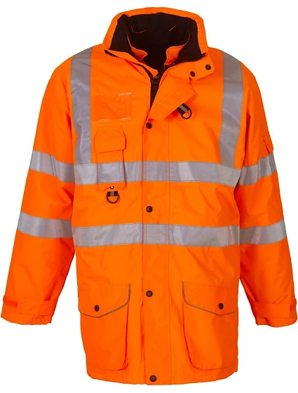 Yoko HVP 711 Hi-Vis 7-v-1 bunda 79.P711 hi vis oranžová Yoko HVP 711 Hi-Vis 7-v-1 bunda 79.P711 hi vis oranžová
