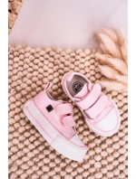 Dětské Tenisky Na Suchý Zip BIG STAR model 21545409 Růžové - Big Star Shoes