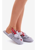 Vánoční Pantofle S Šedé model 21680787 - Boto Vánoční Pantofle S Šedé model 21680787 - Boto