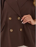 IT KR FL10153KSM.86 hnedý kabát