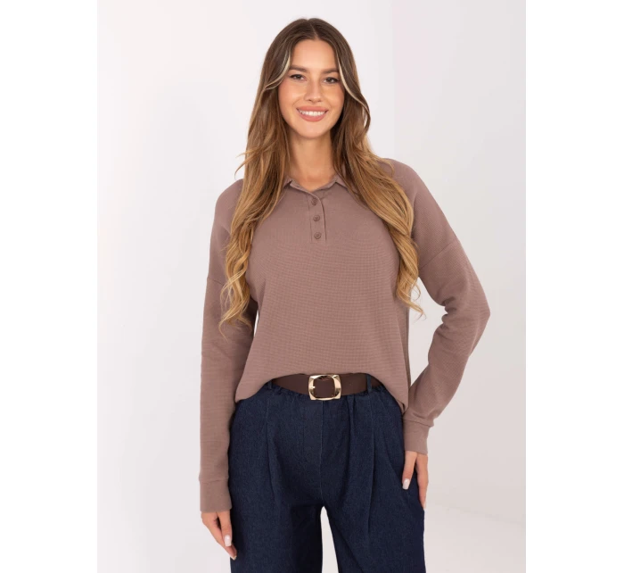 Blúzka LK BZ 510126.00 tmavá lila