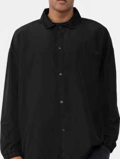 Pánská košilová bunda model 18685583 černá - 4F