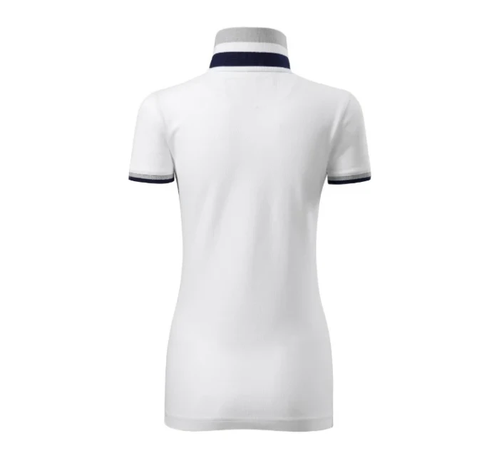 Polokošeľa Collar Up biela