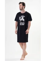 Pánska nočná košeľa s krátkym rukávom Opice Pánska nočná košeľa s krátkym rukávom Opice
