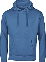 Tee Jays TJ 5152 Mikina s kapucňou z hrubej bavlny „Unlabeled“ 18.5152 oceánovo modrá