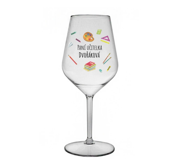 Personalizovaná nerozbitná sklenice pro paní učitelku/pana učitele (pomůcky) Personalizovaná nerozbitná sklenice pro paní učitelku/pana učitele (pomůcky)