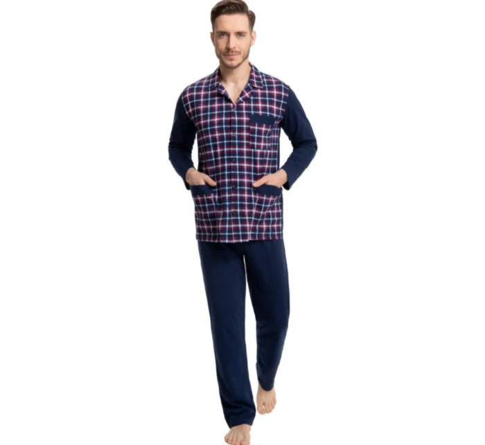 Pánské rozepínací pyžamo model 21180200 - Luna Pánské rozepínací pyžamo model 21180200 - Luna