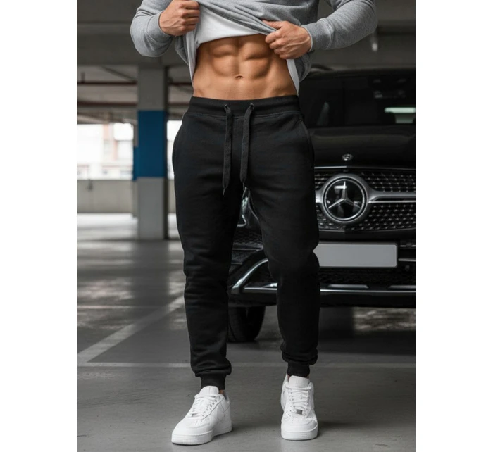 Pánské černé tepláky Dstreet model 21962339 - FashionStreet Pánské černé tepláky Dstreet model 21962339 - FashionStreet