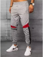 FashionStreet pánske svetlosivé tepláky UX3241