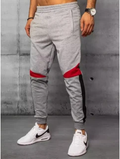 FashionStreet pánske svetlosivé tepláky UX3241