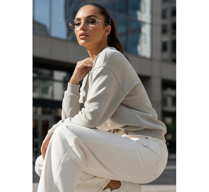 SWAN dámská mikina pistáciová Dstreet model 21976290 - FashionStreet