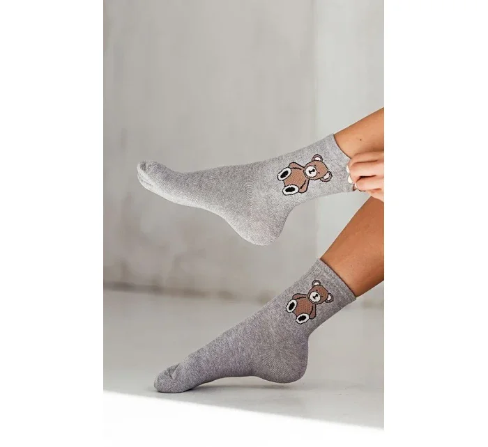 Milena ponožky 0200-008 Medvedík 37-41
