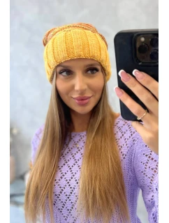 Dámska čiapka Feba K330 horčicová