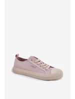 Trampki Damskie Big Star RR274732 Jasnoróżowe