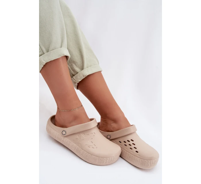 Dámské boty z Big Star Béžové model 22009899 - Big Star Shoes