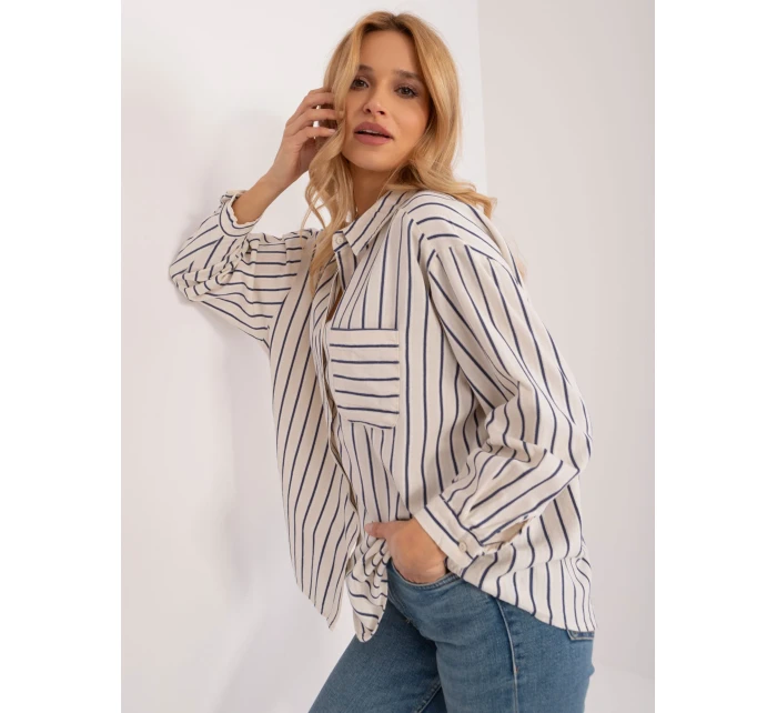 Košeľa BP KS 1148.12 tmavomodrá