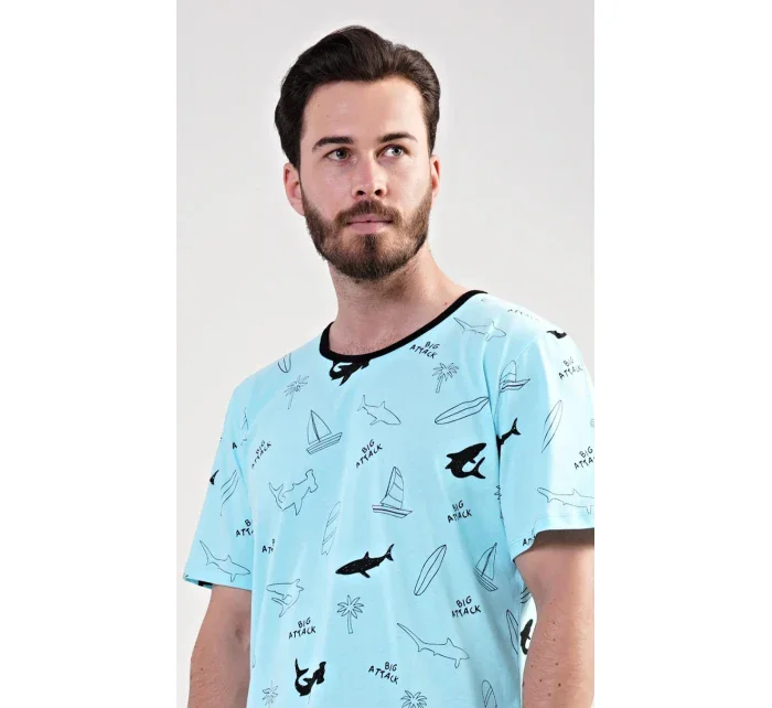 Pánske pyžamo šortky Oceán