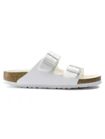 Birkenstock dámske/pánske Birkenstock Arizona Birko-Flor Regular široké chodidlá na leto biele (1019061)