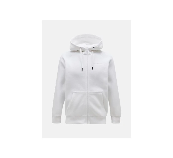 Bluza Peak Performance M Original Small Logo Zip Hood biały