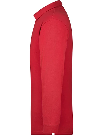 JN 22 Piqué polo s dlouhým rukávem z těžké bavlny model 22514867 red - Daiber JN 22 Piqué polo s dlouhým rukávem z těžké bavlny model 22514867 red - Daiber