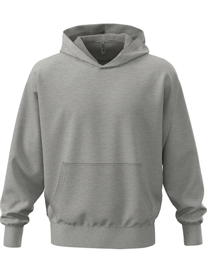 Next Level Apparel N 9307 Ťažká unisex mikina s kapucňou v oversize strihu 08.9307 heather grey Next Level Apparel N 9307 Ťažká unisex mikina s kapucňou v oversize strihu 08.9307 heather grey