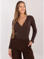 Blúzka RV BZ A1045.99 tmavohnedá