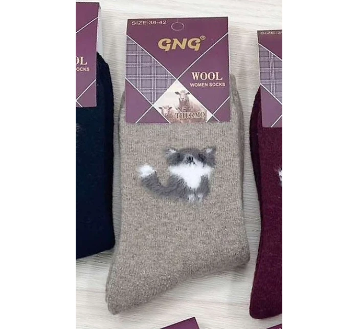 WiK 003 dámske ponožky Angora 978 35-42