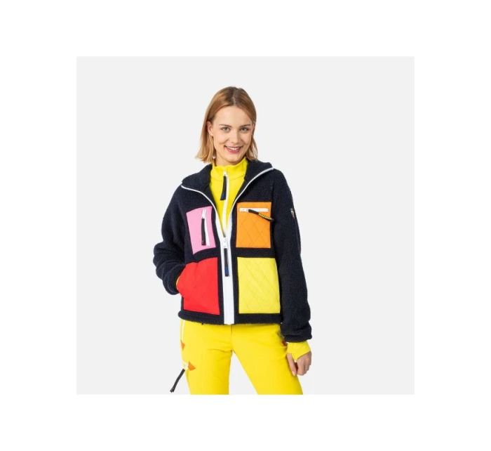 Rossignol W On Air Fleece Jkt blue Rossignol W On Air Fleece Jkt blue