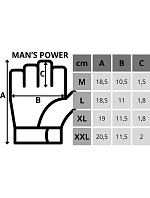 FITNESS RUKAVICE POWER  FIT model 21824890 - Enero