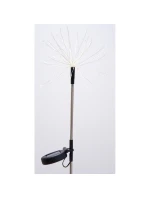 SOLÁRNE SVIETIDLO FÚKAČ STROM OHŇOSTROJ 80CM 90 LED